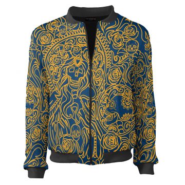 kolorowa bomberka w czaszki