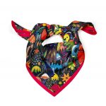 Colorful-Jungle kolorowa apaszka w kwiaty Cacofonia