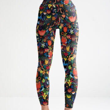 Colorful Jungle - Legginsy sportowe