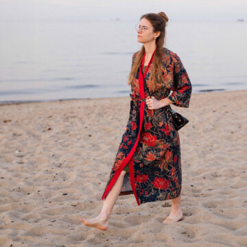dlugie kimono polskiej marki