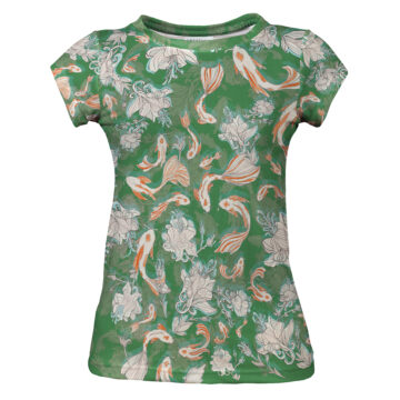 Green Fishes - Tshirt damski
